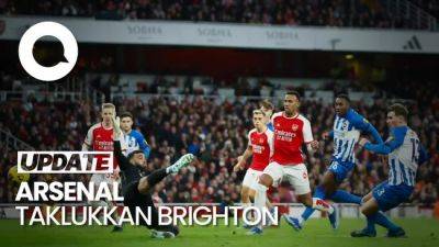 Gabriel Jesus-Kai Havertz Bawa Kemenangan Arsenal di Laga Lawan Brighton