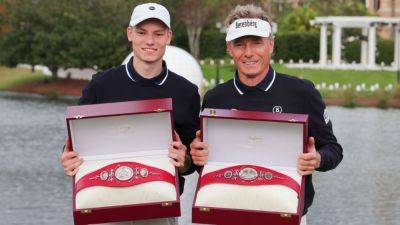 Bernhard Langer ties record with fifth PNC Championship title - ESPN