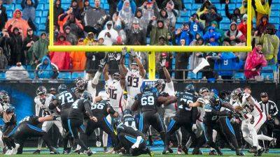 Panthers stun Falcons in final seconds as Eddy Pineiro notches game-winning field goal