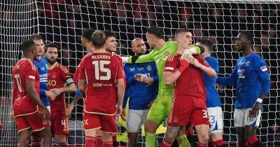 Aberdeen savage Rangers in astonishing official match report as referee, VAR and Todd Cantwell filleted