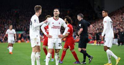 Why Diogo Dalot was sent-off for Manchester United and Liverpool's Darwin Nunez wasn't