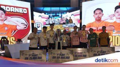 Borneo FC Juara IFeL Liga 1 2023 - sport.detik.com - Indonesia