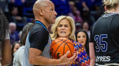 Kim Mulkey - Michael Johnson - Angel Reese - LSU's Kim Mulkey explodes on ref, ejected during team's blowout victory - foxnews.com - state Louisiana