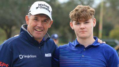 Golf great Padraig Harrington offers sound advice to parents on getting kids into the game