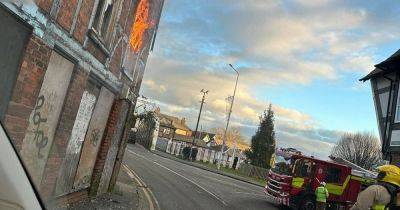 Police launch arson investigation after firefighters tackle 'deliberate' blaze in town centre