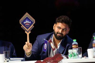 Rishabh Pant's presence at IPL 2024 auction raises hopes of return to action