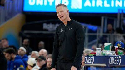 Steve Kerr - Chase Center - Steve Kerr says wife was annoyed with him 'tossing and turning,' thinking about Warriors' struggles - foxnews.com - San Francisco - Los Angeles - county Kerr - county Kings