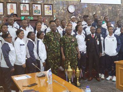 Navy celebrates 2023 Premier Volleyball League champions, CNS Spikers - guardian.ng - Nigeria