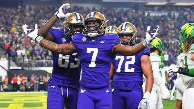 Washington holds off Oregon to win final Pac-12 championship, all but secure College Football Playoff spot - foxnews.com - Washington - state Oregon - state Nevada