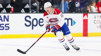 Canadiens' Alex Newhook out 10-12 weeks with sprained ankle - ESPN
