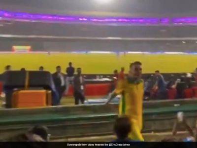 Watch - Australia Fan's "Bharat Mata Ki Jai", "Vande Mataram" Chants During Game vs India Go Viral