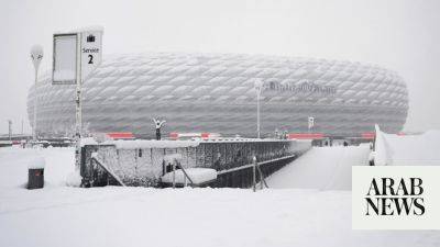 Bayern Munich’s game with Union Berlin called off due to snow