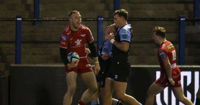 Scarlets beat Cardiff as first-half red card hurts home side in tight derby