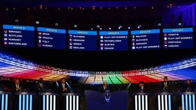 Germany v Scotland in Euro 2024 opener, Italy drawn with Spain