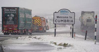 LIVE: 'Major incident' declared in Cumbria with roads 'impassable' and 'large numbers' of cars 'stranded' in heavy snow - latest updates