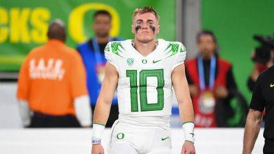 Oregon’s Bo Nix has a ‘lot of emotions’ after Pac-12 title game loss: ‘I’m going to miss college football’