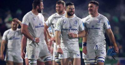 Harry Byrne - Jason Jenkins - Jacques Nienaber - Ryan Baird - Leinster Rugby - Leinster leave it late to beat rivals Connacht and go top of the URC - breakingnews.ie - county Early