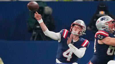 Bailey Zappe named Patriots starting quarterback for Week 13: report