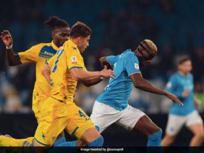 Walter Mazzarri - Napoli's Struggles Continue With Frosinone Cup Humiliation - sports.ndtv.com - Italy