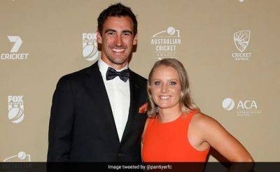 IPL 2024 Auction: "Not Thinking Of Beer..." - Wife And Australia Captain Alyssa Healy On Mitchell Starc's Rs 24.75 Crore Windfall