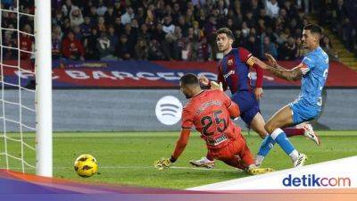 Barcelona Vs Almeria: Brace Sergi Roberto Menangkan Los Cules 3-2