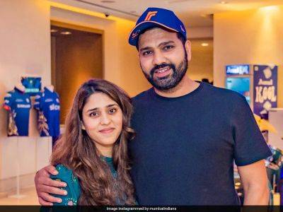 Mumbai Indians Wish Ritika Sajdeh On Birthday. But Fans' Reaction Is Only On Rohit Sharma's Captaincy