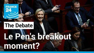 Emmanuel Macron - Marine Le-Pen - Charles Wente - Le Pen's breakout moment? French government split by far-right backing of immigration bill - france24.com - Britain - France - Netherlands - Eu