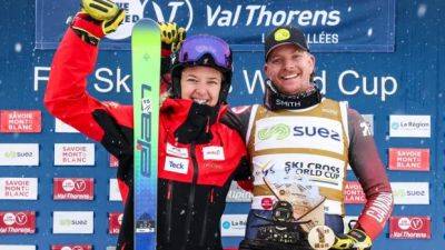Canada's Schmidt siblings take gold, bronze in ski cross World Cup races - cbc.ca - Sweden - France - Switzerland - Italy - Canada