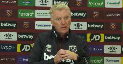 David Moyes - London Stadium - Lucas Paquetá - David Moyes sends warning to Manchester United ahead of West Ham clash - manchestereveningnews.co.uk