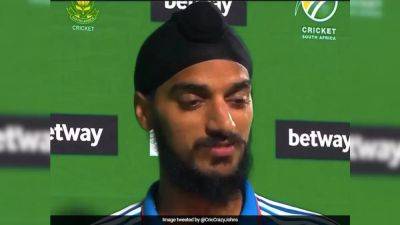 "Lacked Support From Umpires": Arshdeep Singh's Tongue-In-Cheek Remark After 3rd T20I
