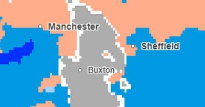 Met Office weather map shows where snow is forecast to fall just days after Christmas - manchestereveningnews.co.uk