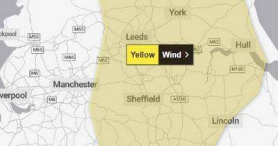 Met Office issues Christmas Eve yellow weather warning across large parts of UK