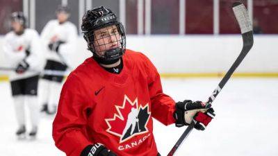 Beck scores twice, Celebrini ejected as Canada wins world junior hockey exhibition