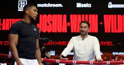 How to watch Anthony Joshua vs Otto Wallin on Sky with fight on DAZN