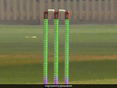 Sydney Sixers - Michael Vaughan - Mark Waugh - Electra Stumps - Here's All You Need To Know About Big Bash League's Brand New Innovation - sports.ndtv.com - Australia