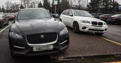 Top 10 daft parking jobs at the Trafford Centre amid last-minute Christmas shopping madness