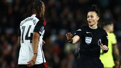 Rebecca Welch makes history at Craven Cottage, becoming Premier League's first female ref