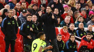 Most intense game for 20 years, says Arteta after Arsenal draw at Anfield