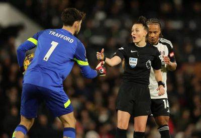 Rebecca Welch creates Premier League history at Craven Cottage - in pictures