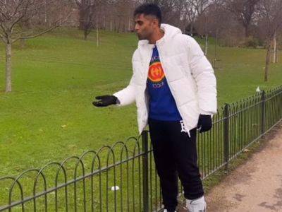 Suryakumar Yadav - Amid Reports Of Suryakumar Yadav Missing Afghanistan T20Is, Wife Devisha Shetty Shares His Pic In Walker Boot - sports.ndtv.com - South Africa - India - Afghanistan - county Walker