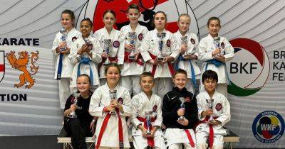 Lanarkshire Karate Academy kids' Durham delight, with medals galore - dailyrecord.co.uk - county Lewis - county Tyler - county Durham - county Gibson