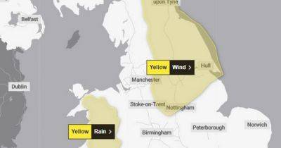 'Very gusty' winds set to cause Christmas Eve travel disruption with Met Office weather warnings in place