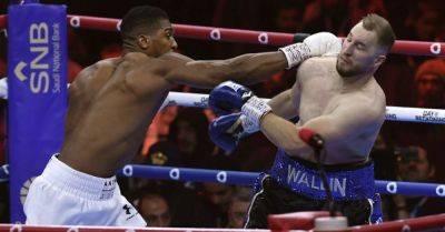 Anthony Joshua produces brilliant display to beat Otto Wallin after fifth round
