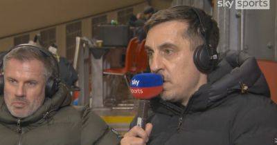 'You can't trust them' - Gary Neville questions players in Manchester United dressing room