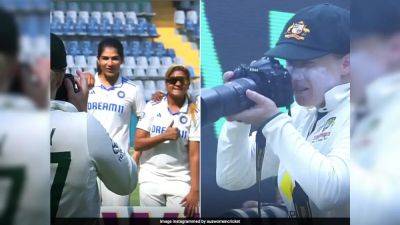 Alyssa Healy - Australia Captain Alyssa Healy Turns Photographer For Indian Women's Team, Internet In Awe - sports.ndtv.com - Australia - India