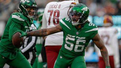 Sam Howell - Robert Saleh - Zach Wilson - Woody Johnson - Jets pick up victory after blowing 20-point lead against Commanders - foxnews.com - Washington - New York - state New Jersey - county Williams - county Rutherford