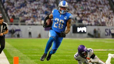 Lions' Jahmyr Gibbs says NFL issued drug test shortly after standout Christmas Eve performance