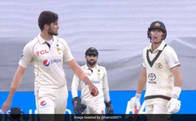 Australia vs Pakistan, 2nd Test: Frustrated Shaheen Afridi Sledges Marnus Labuschagne During Intense Duel On Day 1. Video Viral