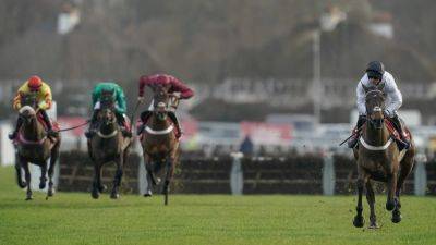 Constitution Hill canters to Christmas Hurdle success,