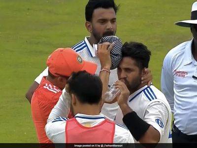 India vs South Africa: Shardul Thakur Cops Nasty Blow As SA Pacer's Bouncer Hits Him, Forehead Shows Swelling. Watch